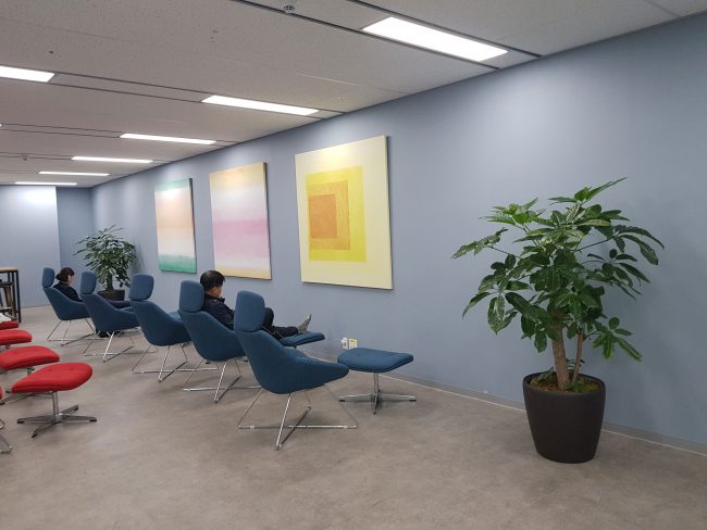 인천공항에어사이드 직원휴게실